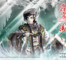 霹靂本週桌布-公子祁、黑衣劍少、白衣劍少、風之痕